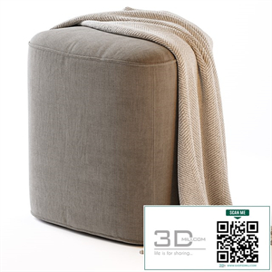 Pebble Ottoman - Small