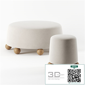 MORRO pouf by Kelly Wearstler