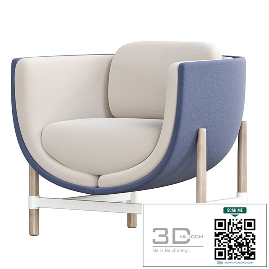 CAPSULE LOUNGE Armchair by Casala