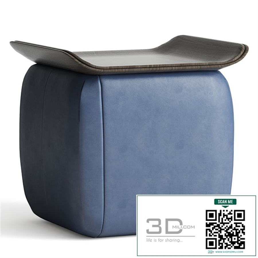 Leather stool