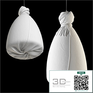 Fabric lampshade