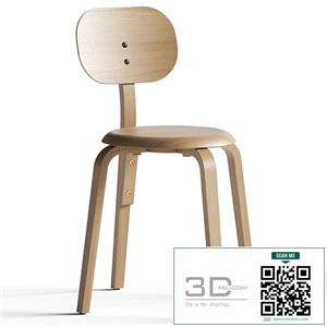 Menu Afteroom Plus Wooden Base Dining Chair