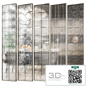Glass block partition 5