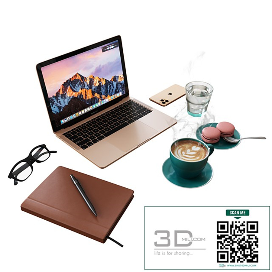 Decorative Set for a Cafe Table Kit1