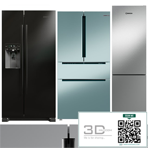 Collection Refrigerator Bosch set 01