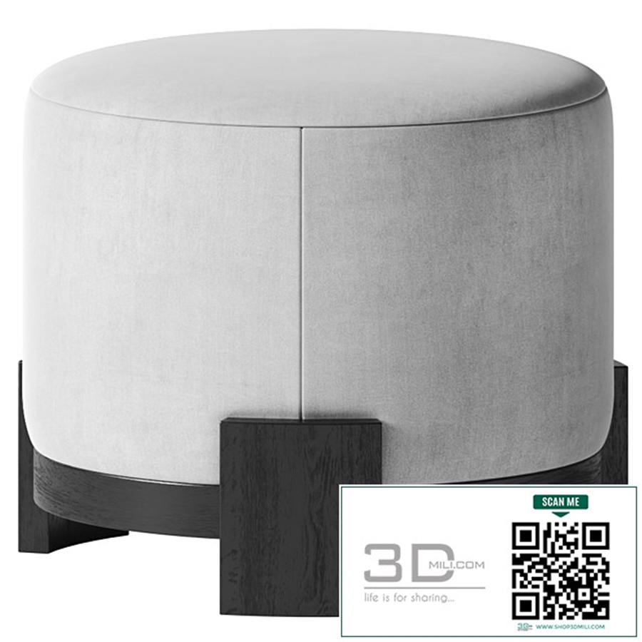 Coco Ottoman - 1st Dibs