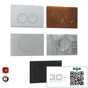 GEBERIT flush plates for installation 5 pcs. (part 1)