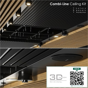 Combi-Line ceiling Kit