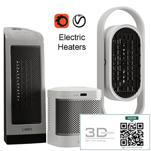 3 Electric Heaters