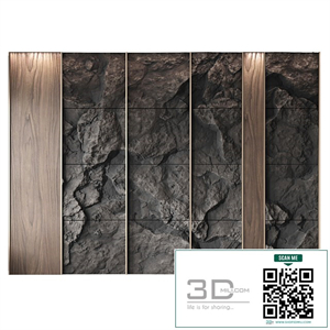 Wall rock panel №2