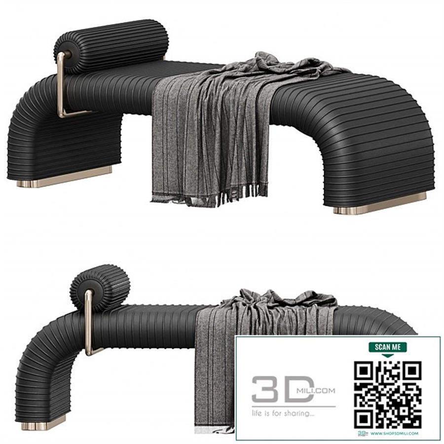 CADE DAYBED-GRAPHITE LEATHER