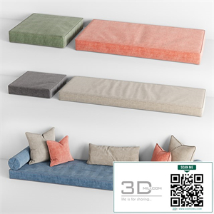 Seat pillow set 002