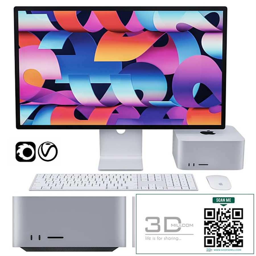 Apple Mac Studio with Studio Display