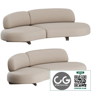 Vao 250 Curved Sofa