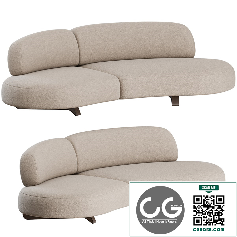 Vao 250 Curved Sofa