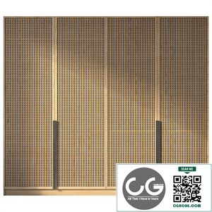 Wooden Wardrobe N002
