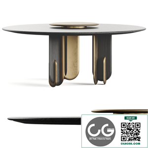 Laura Meroni Talento Round Dining Table