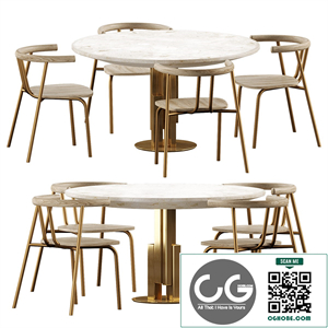 Dining set by Archinect