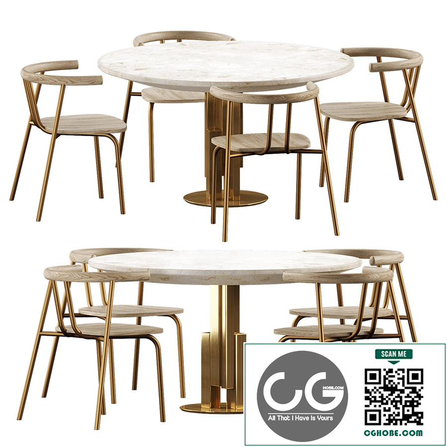 Dining set by Archinect
