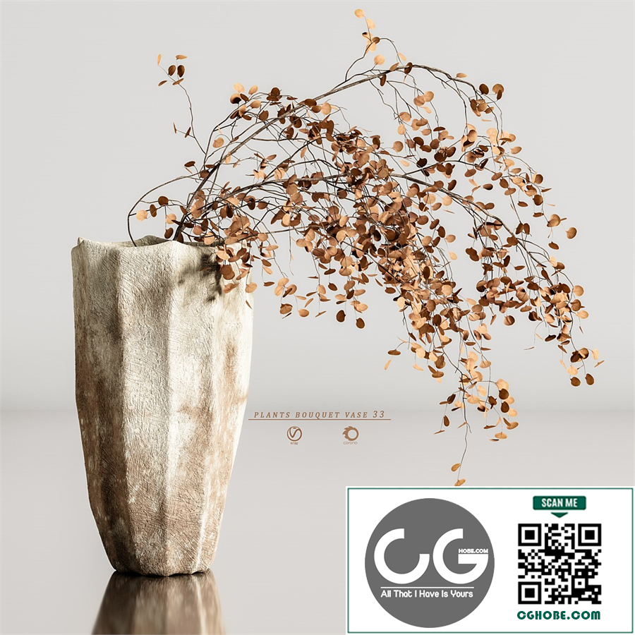 plants bouquet vase 33