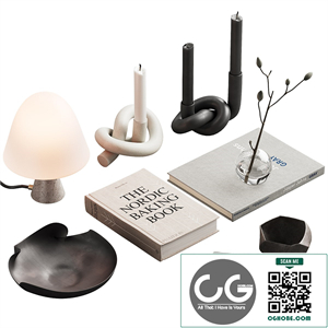 372 decorative set 040 japandi