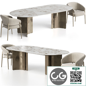 Linda chair and Wave tables 