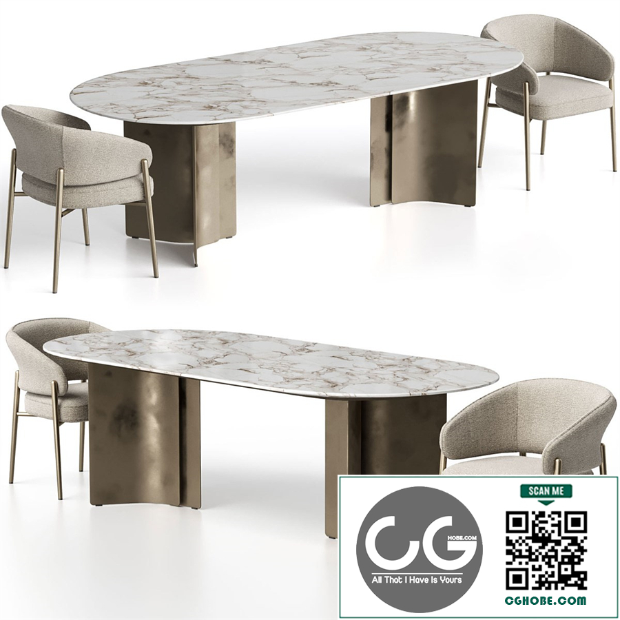 Linda chair and Wave tables 