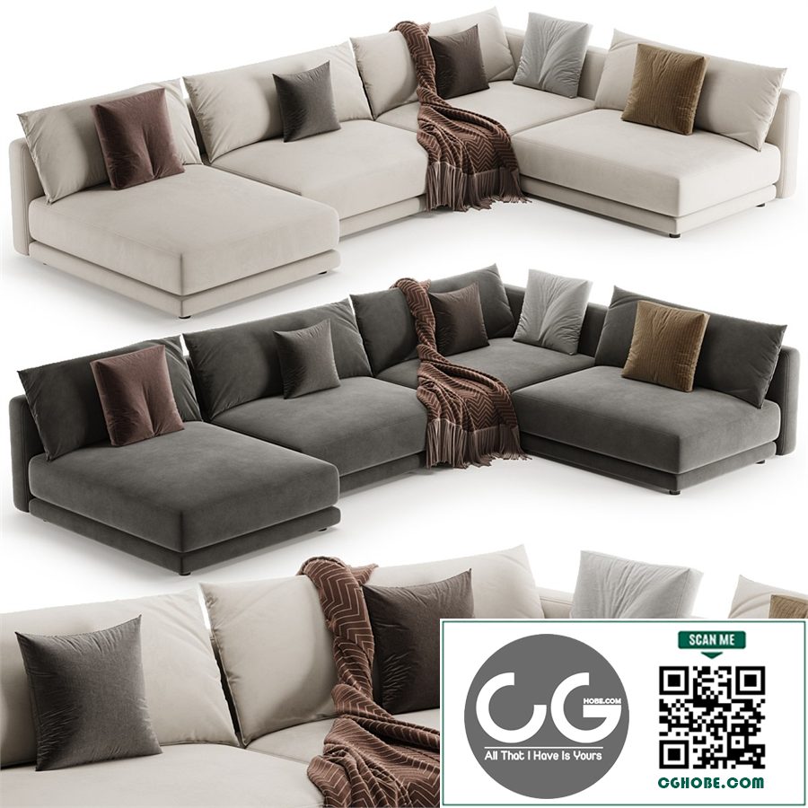 Katarina Corner Couch Sofa
