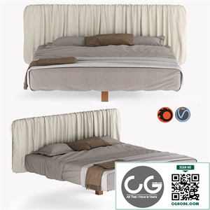 Fluttua Replis Bed from Lago