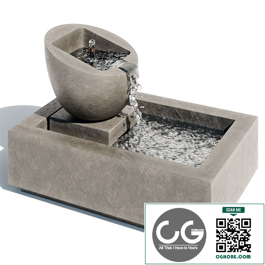 Genesis II Garden Water Fountain