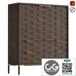 Tall Chest of Drawers Textures