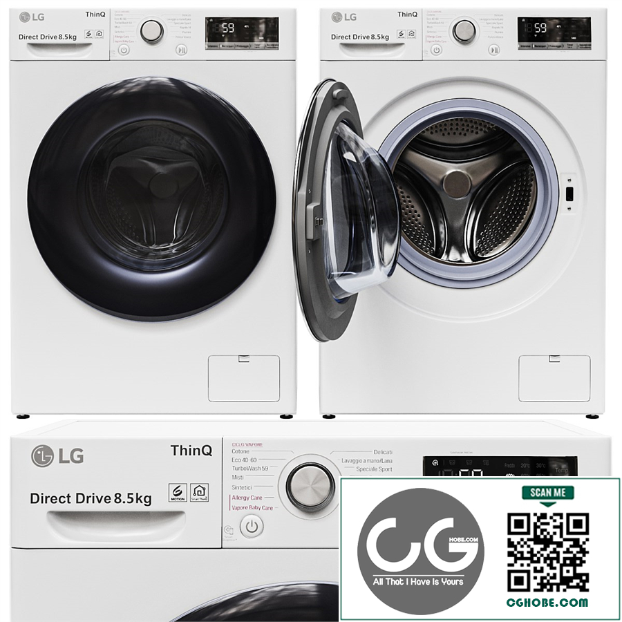 Washing machine LG F2V5GS0WT