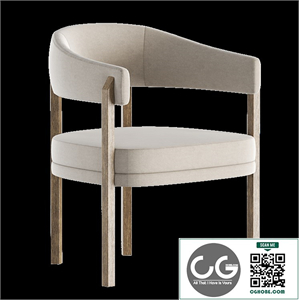 Barrel Dining Chair in Grizzly Taupe