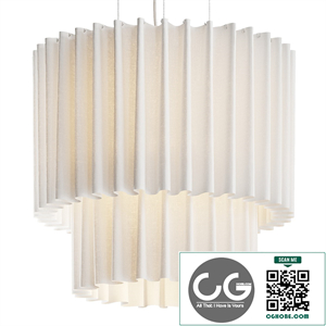 Pendant lamp axolight skirt