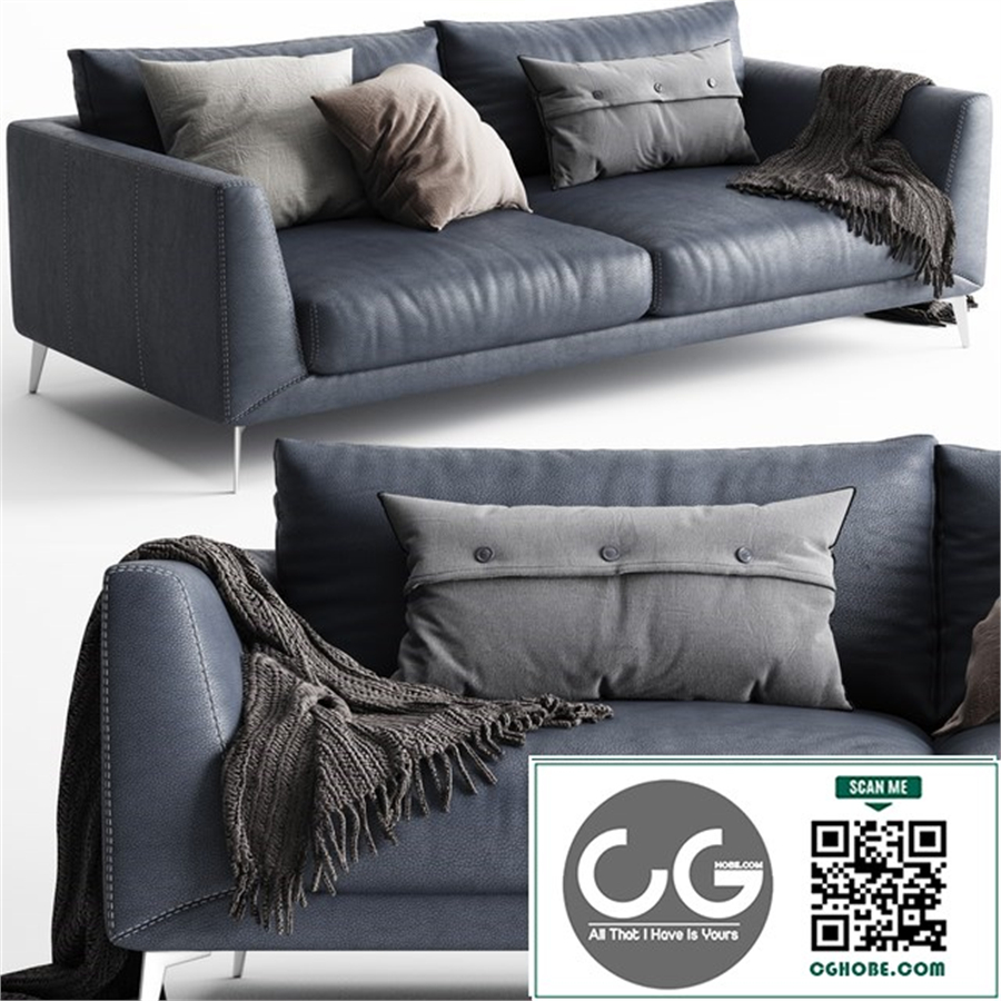 BoConcept Fargo Sofa 2 Seats