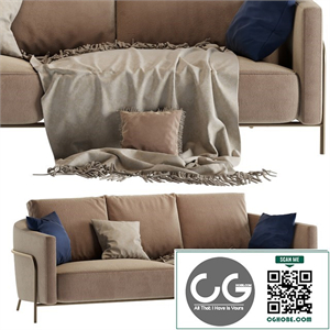 Formitalia GIULIA Velvet sofa
