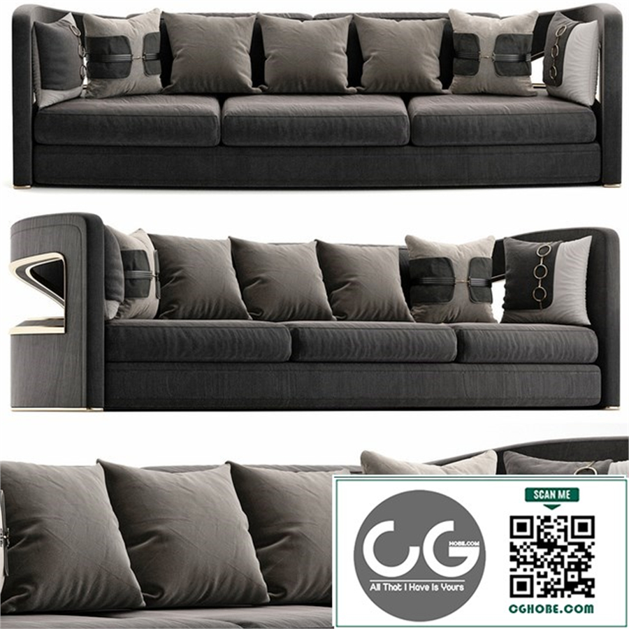 Jonathan Adler Bacharach Sofa