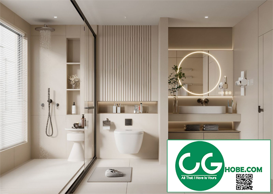 Modern bathroom 49 3d model