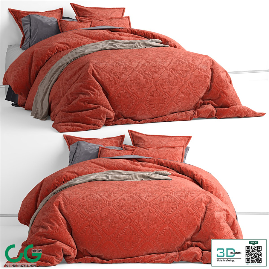 Adairs Bianca Terracotta Bed