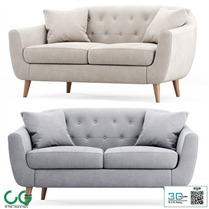 Stockholm 2-seater sofa