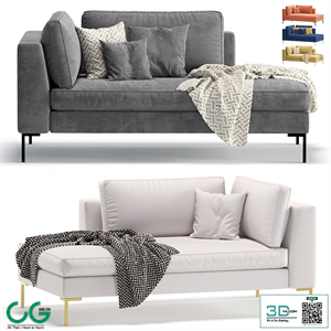Daybed Kona 5 Colors Version/Кушетка Kona