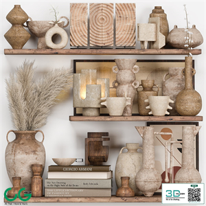 Decorative Set Rustic style 05