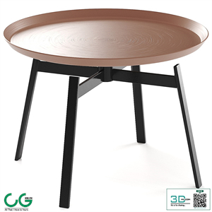 Husk Small by BB Italia Side Table
