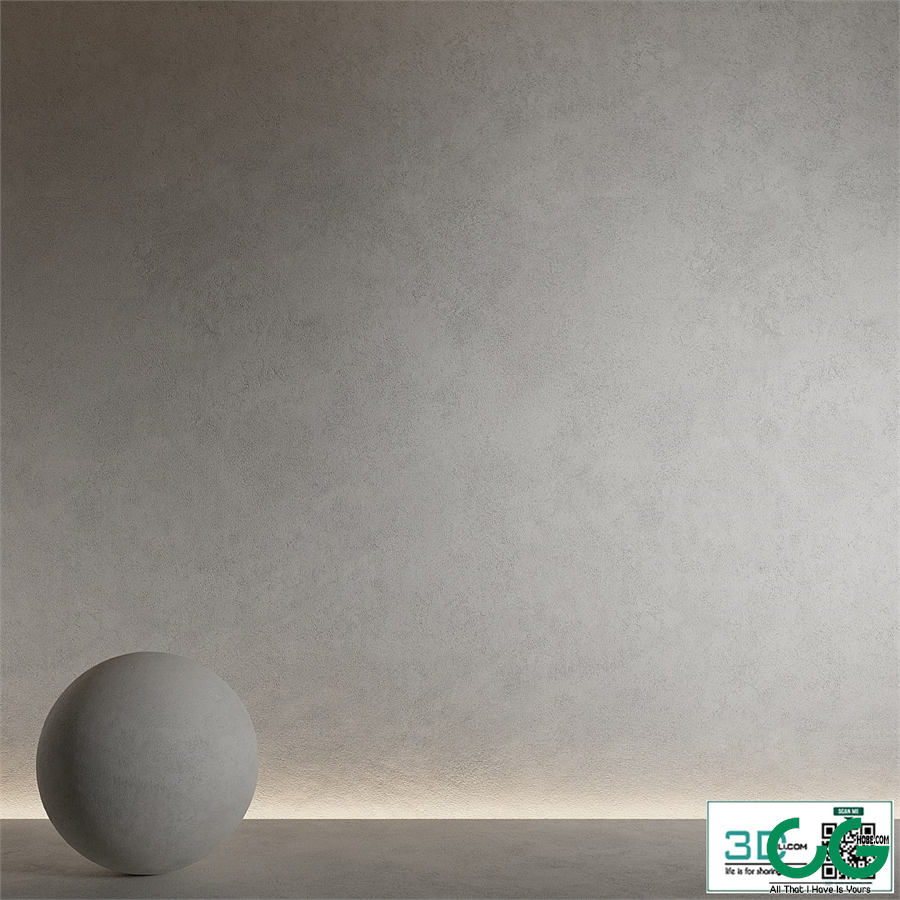 Decorative plaster. Seamless decorative plaster material