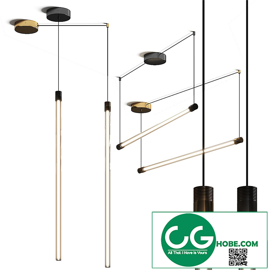 Vapor Horizontal Hollands Light Pendant Lamp