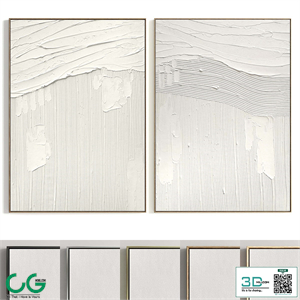 Plaster Two Photo Frame T-263