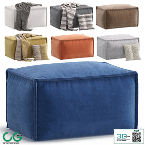 Pouffe Ebi divan.ru 7 Colors Version/Пуф Эби диван.ру