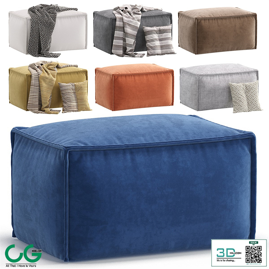 Pouffe Ebi divan.ru 7 Colors Version/Пуф Эби диван.ру