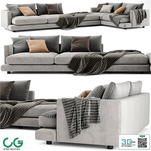 Flexform Long Island Sofa Set 01