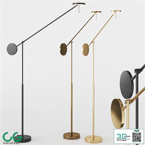 Invisible Floor by GROK Floor Lamp
